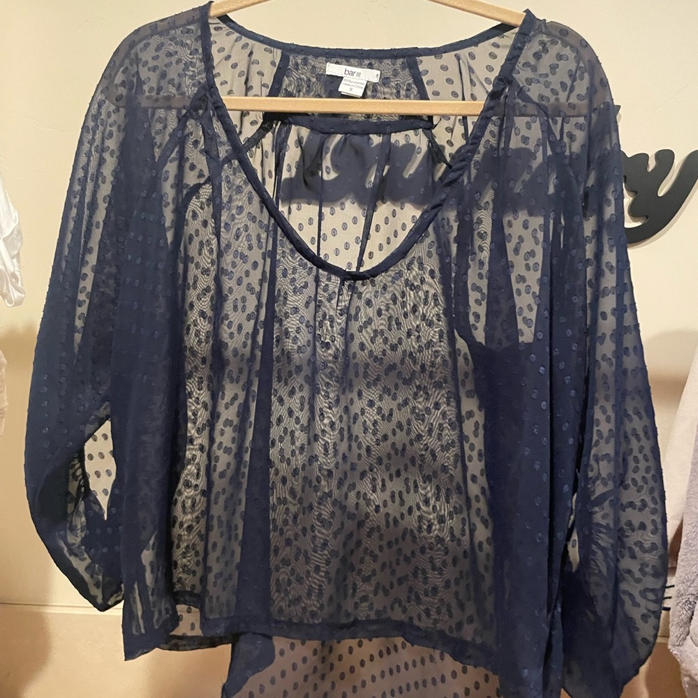 Blue blouse